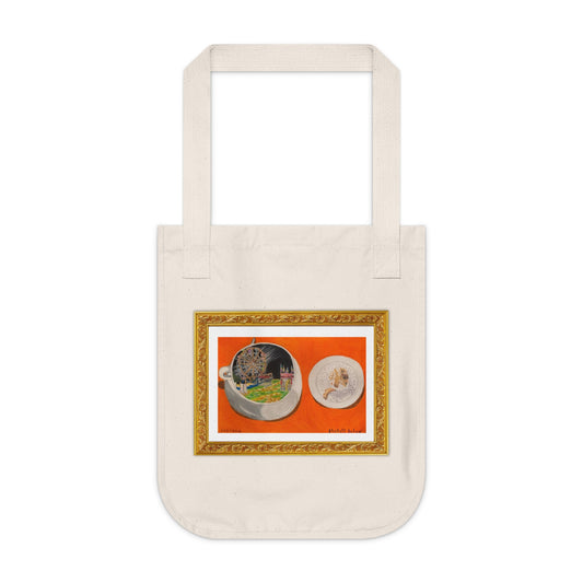 A Cup of Warren Expo with a Side of Fried Oreo | Organic Canvas Tote Bag