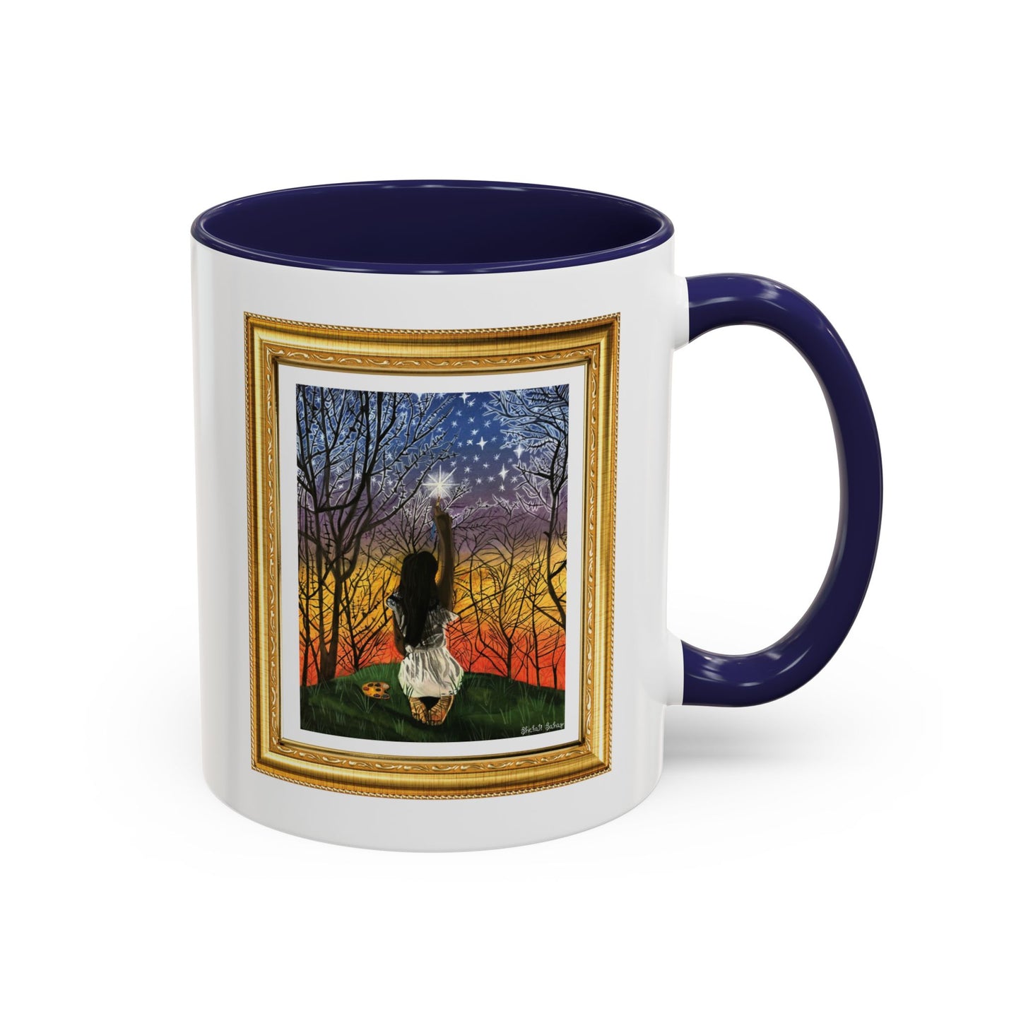 Painting The Stars | Accent Coffee Mug (11, 15oz)