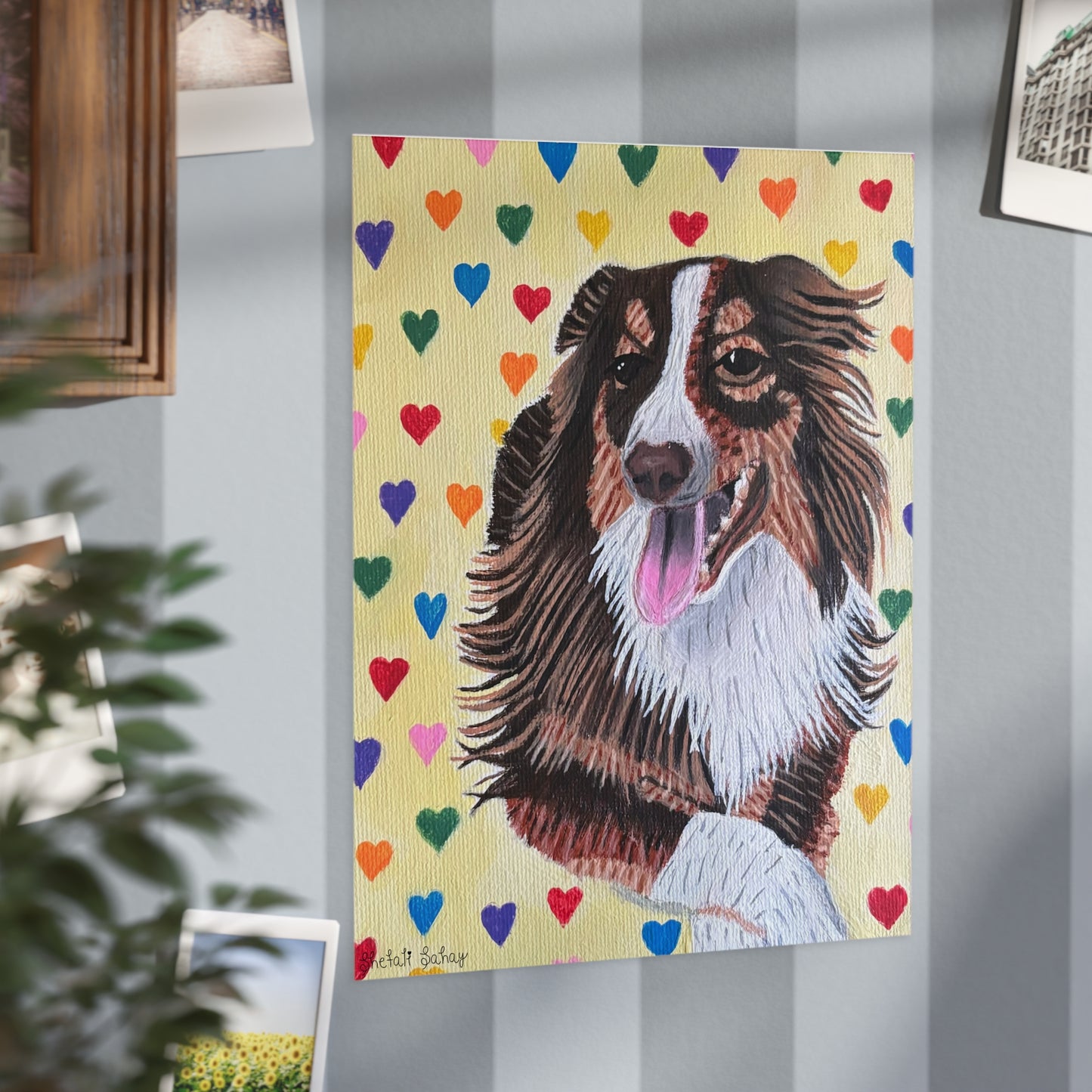 Leo The Handsome Dog | Unframed Prints