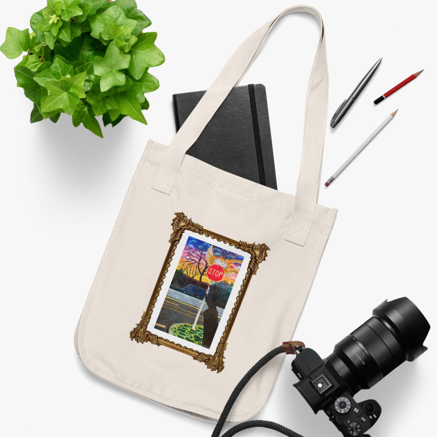 Just Go For Your Diamonds | Organic Canvas Tote Bag