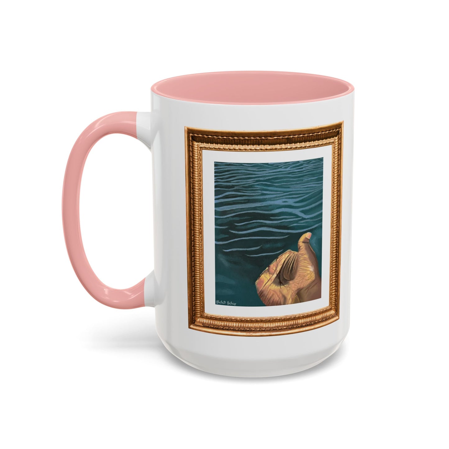 Hand In The Water | Accent Coffee Mug (11, 15oz)