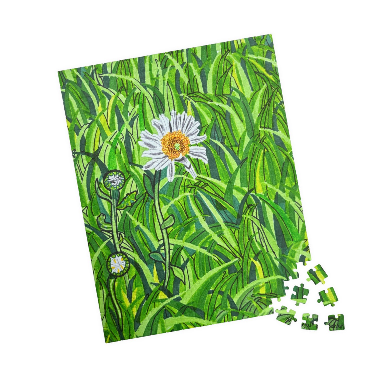 A Daisy In Bloom | Puzzle (110, 252, 520, 1014-piece)