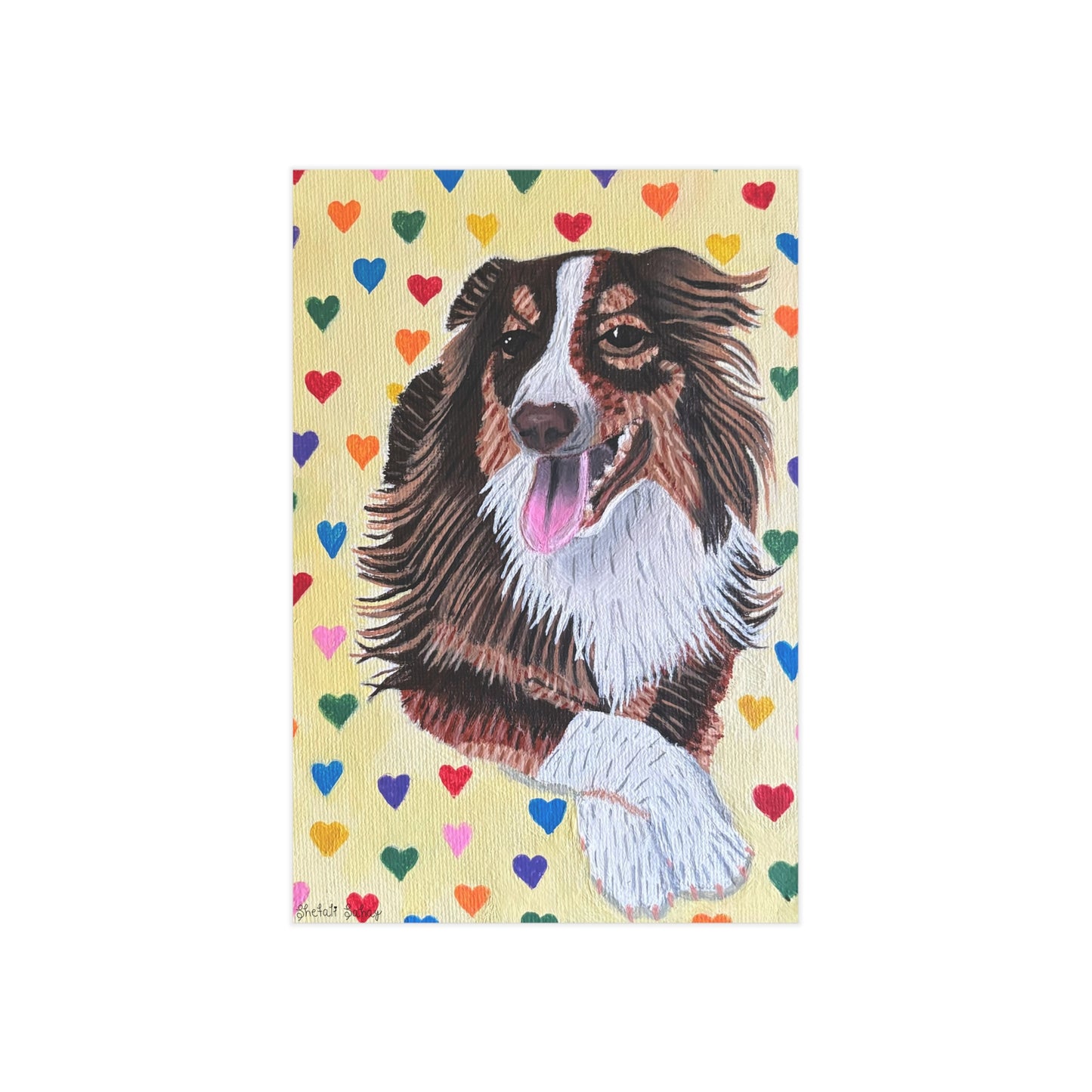 Leo The Handsome Dog | Unframed Prints