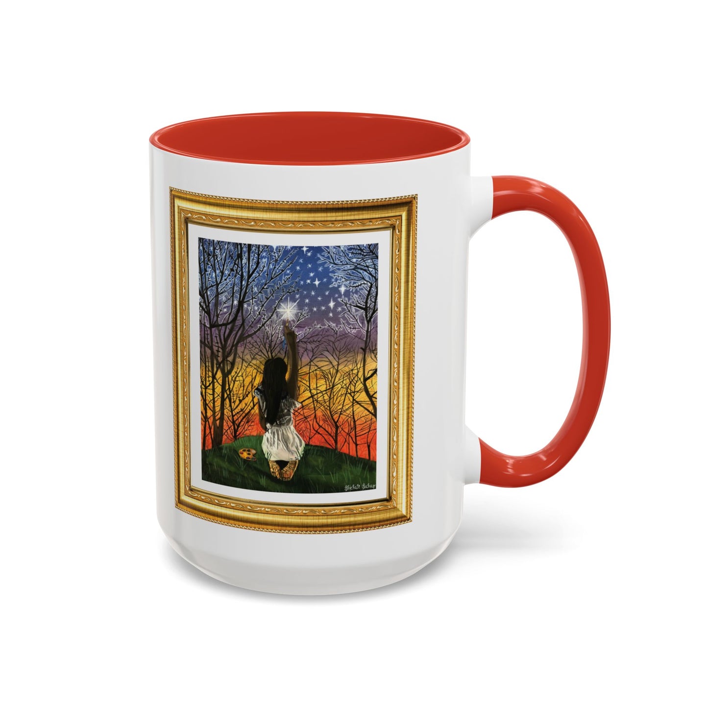 Painting The Stars | Accent Coffee Mug (11, 15oz)