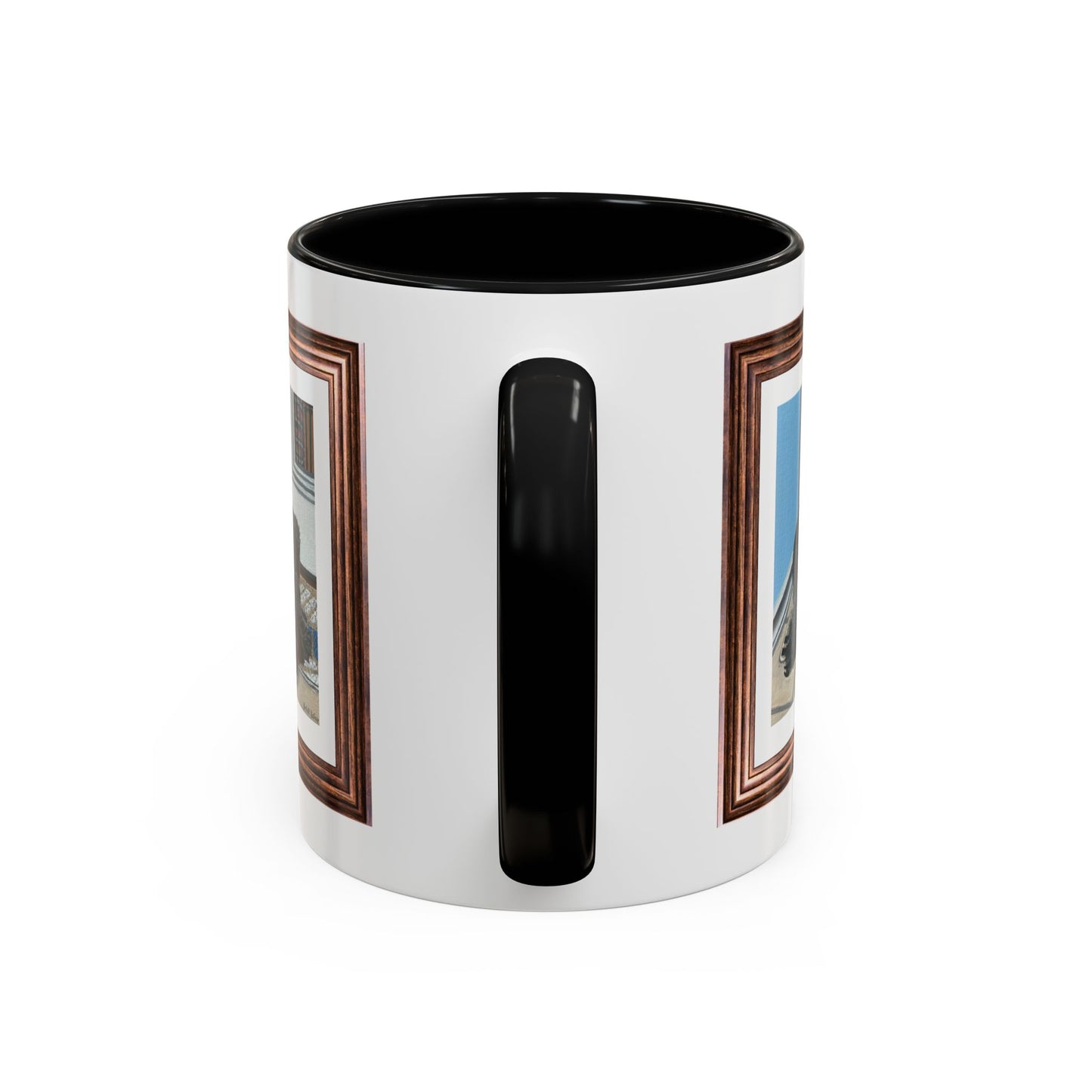 Rocky Chilling On A Corner | Accent Coffee Mug (11, 15oz)