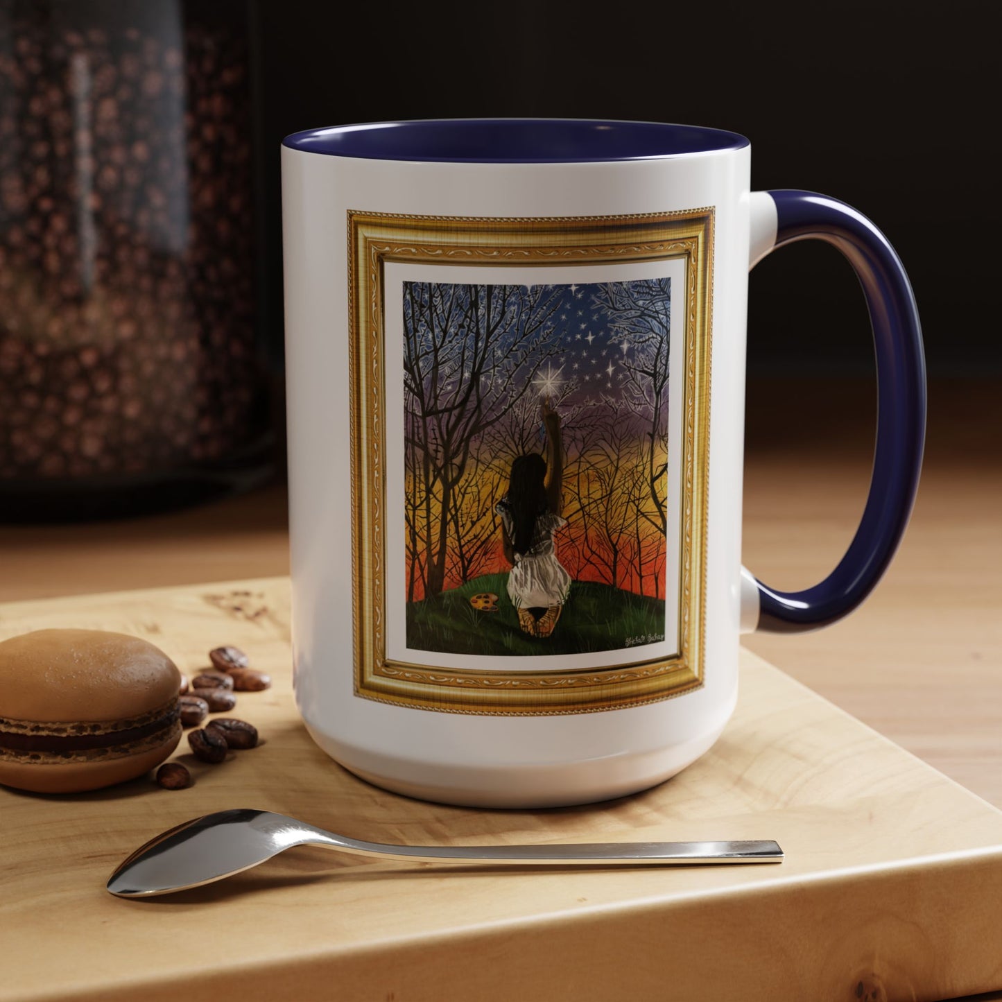 Painting The Stars | Accent Coffee Mug (11, 15oz)