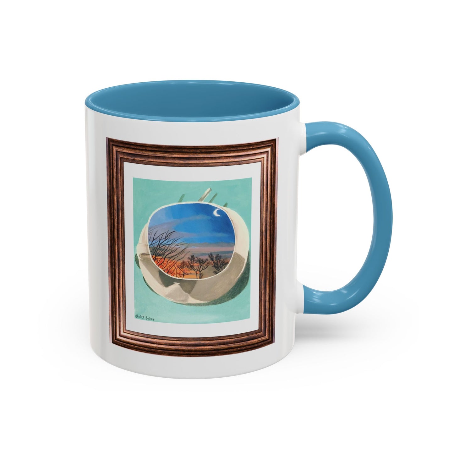 A Cup Of Sunrise | Accent Coffee Mug (11, 15oz)