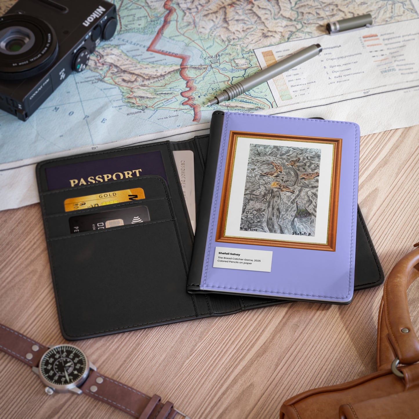 The Bread Catcher Game | Passport Cover