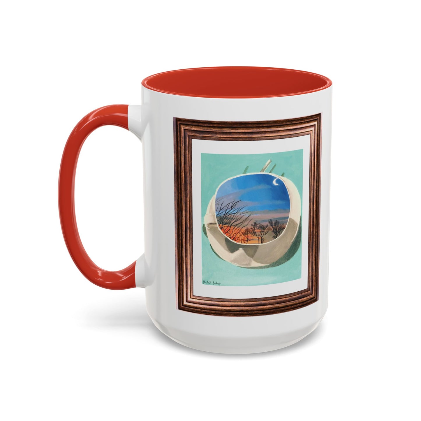 A Cup Of Sunrise | Accent Coffee Mug (11, 15oz)