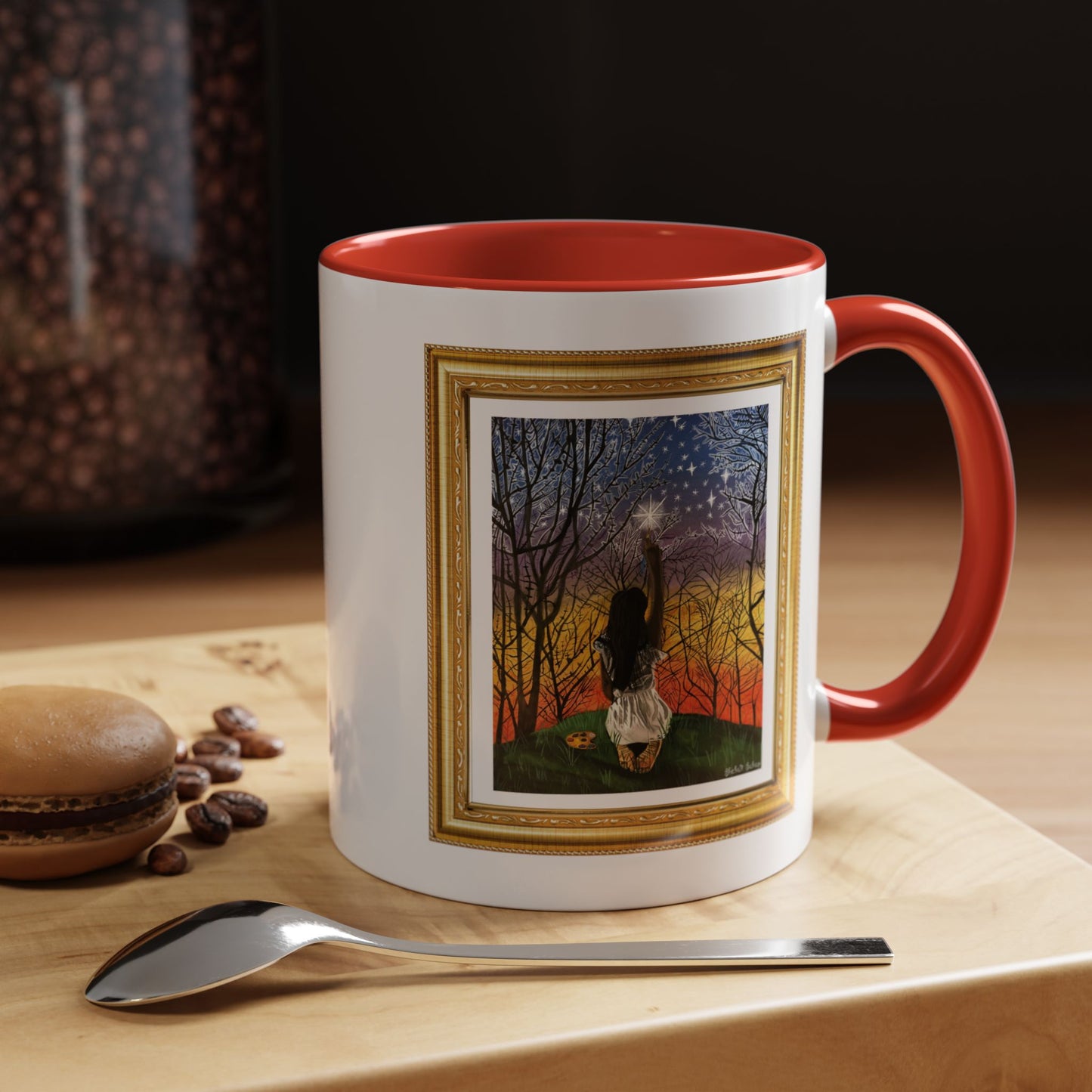 Painting The Stars | Accent Coffee Mug (11, 15oz)