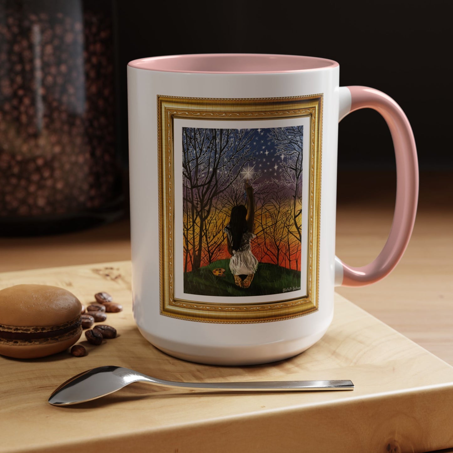 Painting The Stars | Accent Coffee Mug (11, 15oz)