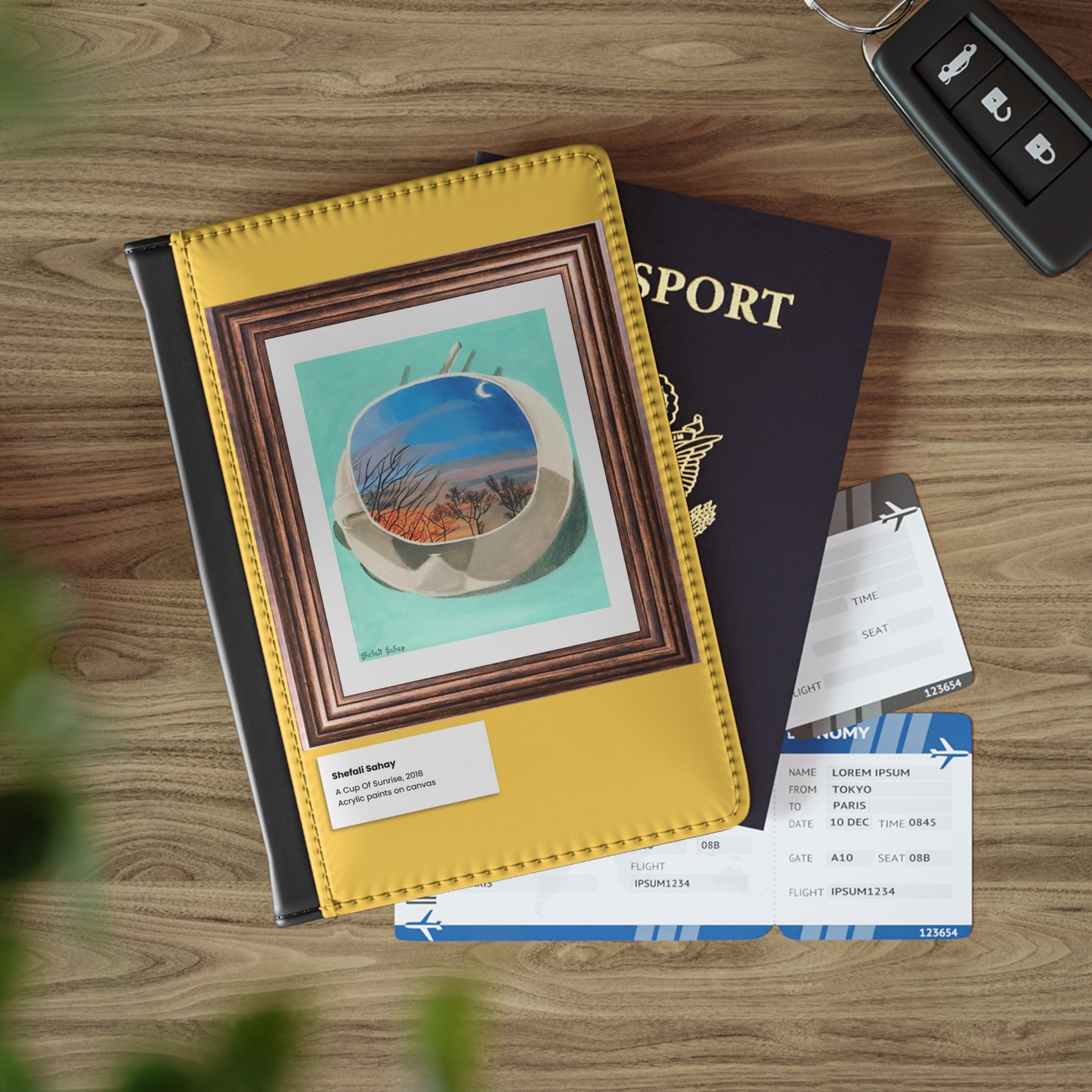 A Cup Of Sunrise | Passport Cover