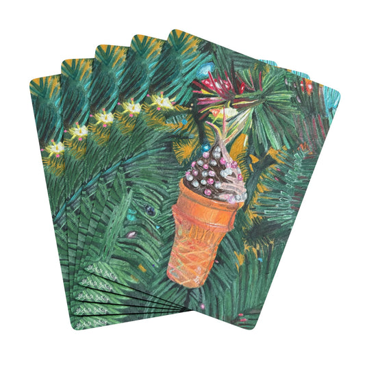 A Lifelike Ice Cream Ornament | Playing Cards