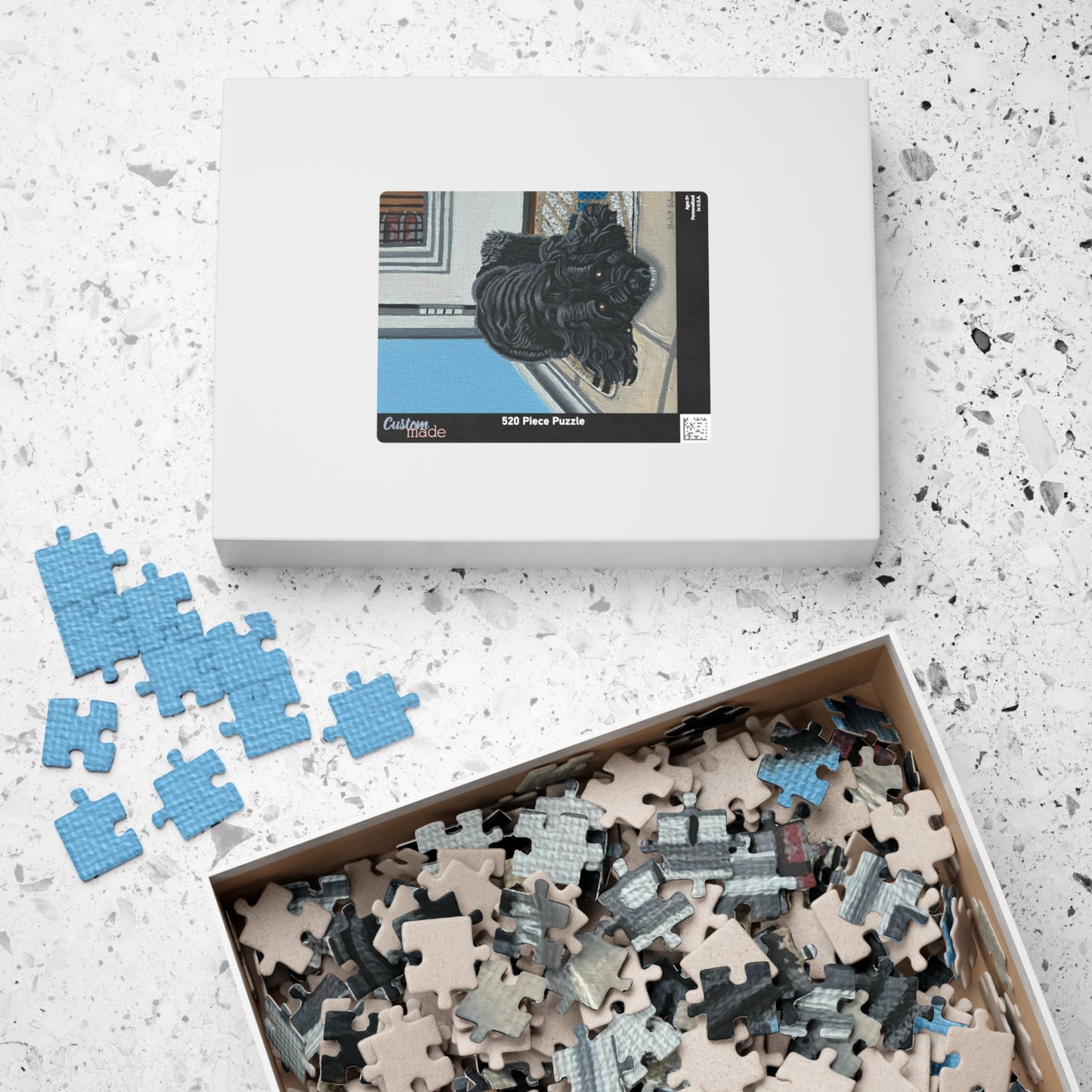 Rocky Chilling On A Corner | Puzzle (110, 252, 520, 1014-piece)