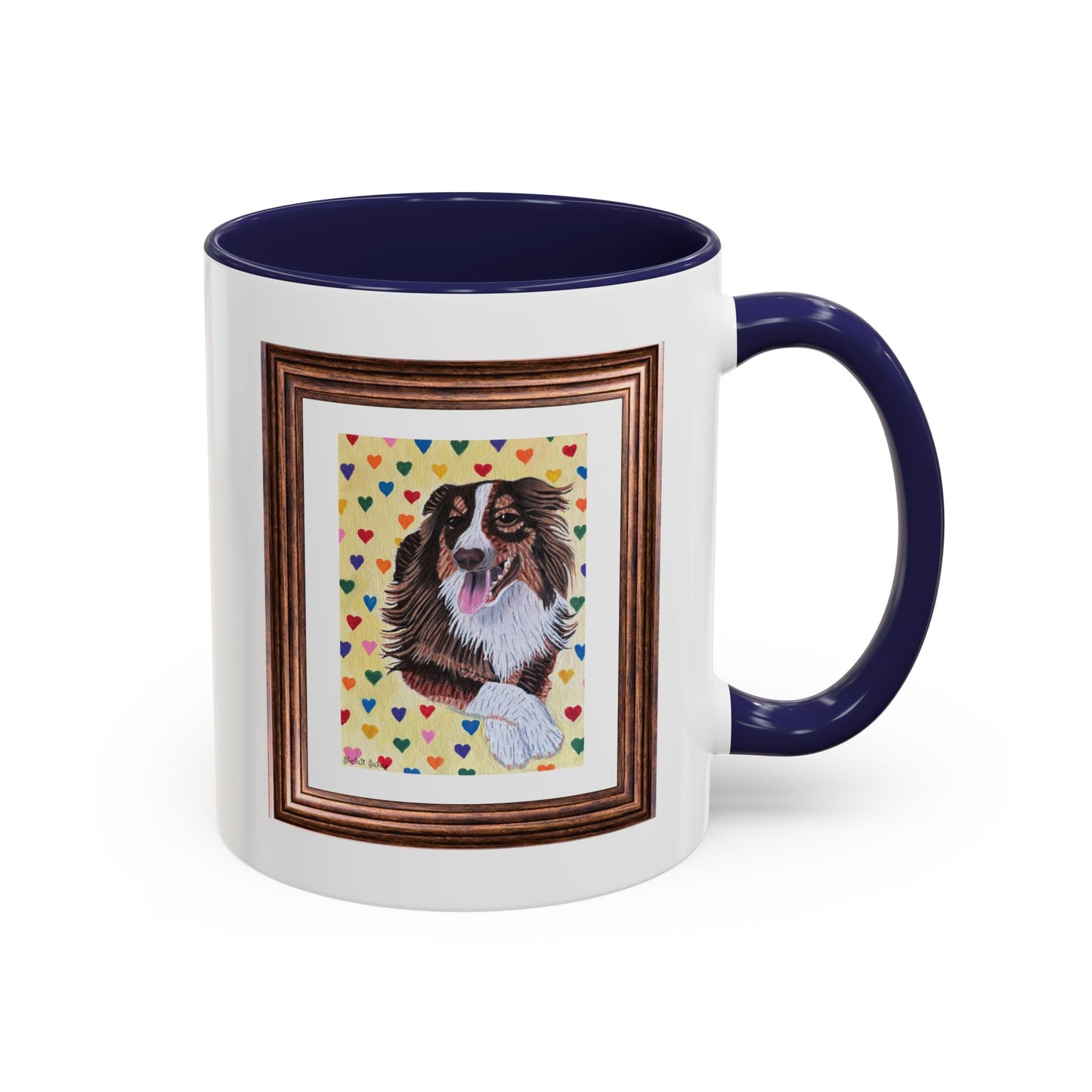 Leo The Handsome Dog | Accent Coffee Mug (11, 15oz)