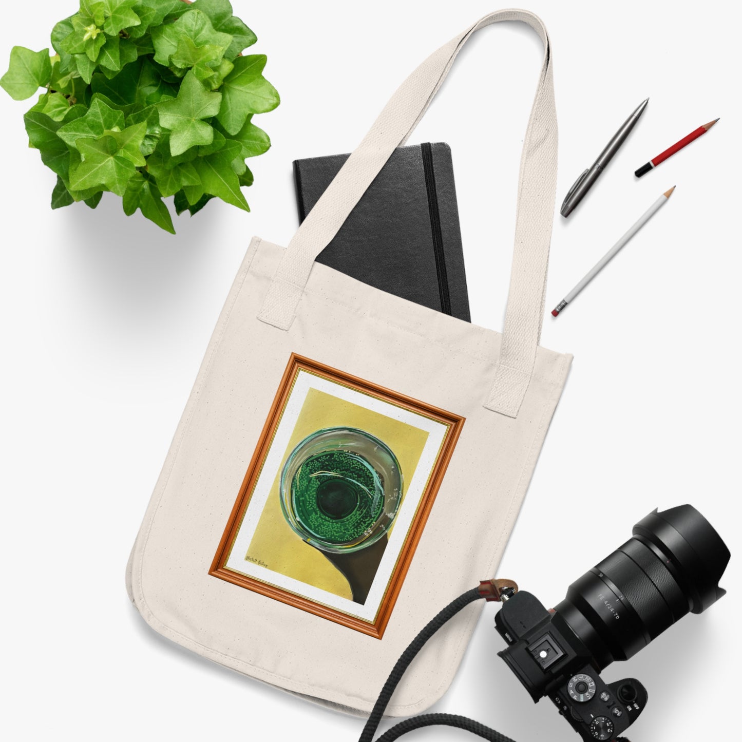 Mint Lemonade | Organic Canvas Tote Bag