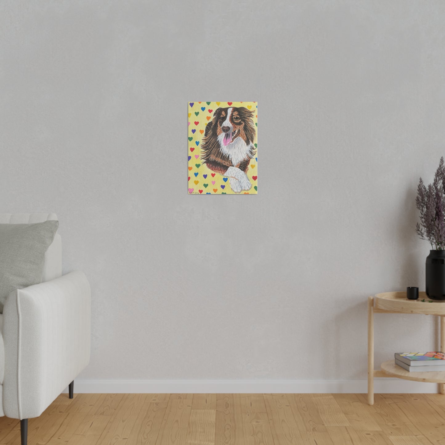 Leo The Handsome Dog | Matte Canvas, Stretched, 0.75"