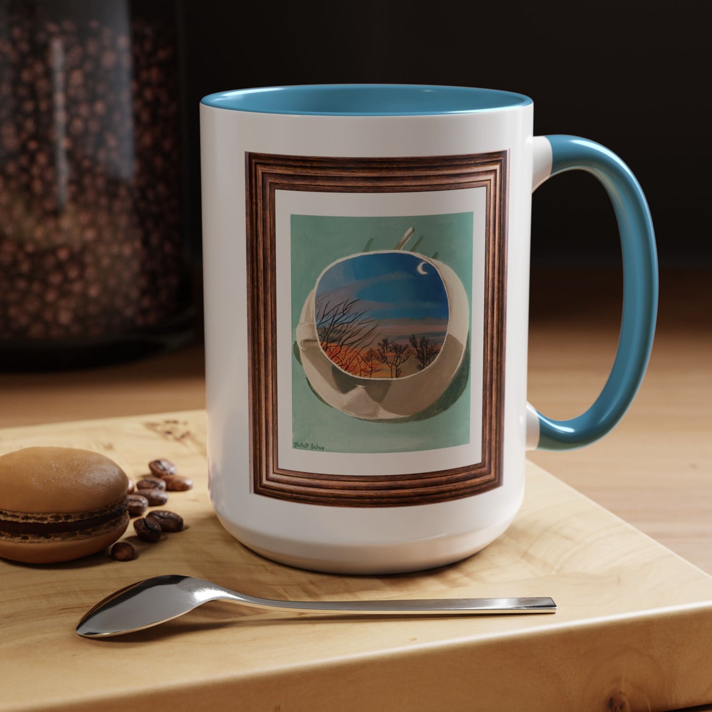 A Cup Of Sunrise | Accent Coffee Mug (11, 15oz)