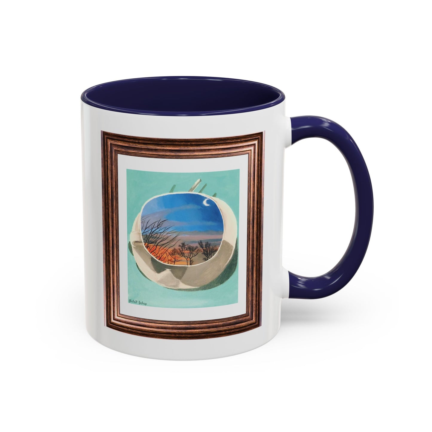 A Cup Of Sunrise | Accent Coffee Mug (11, 15oz)