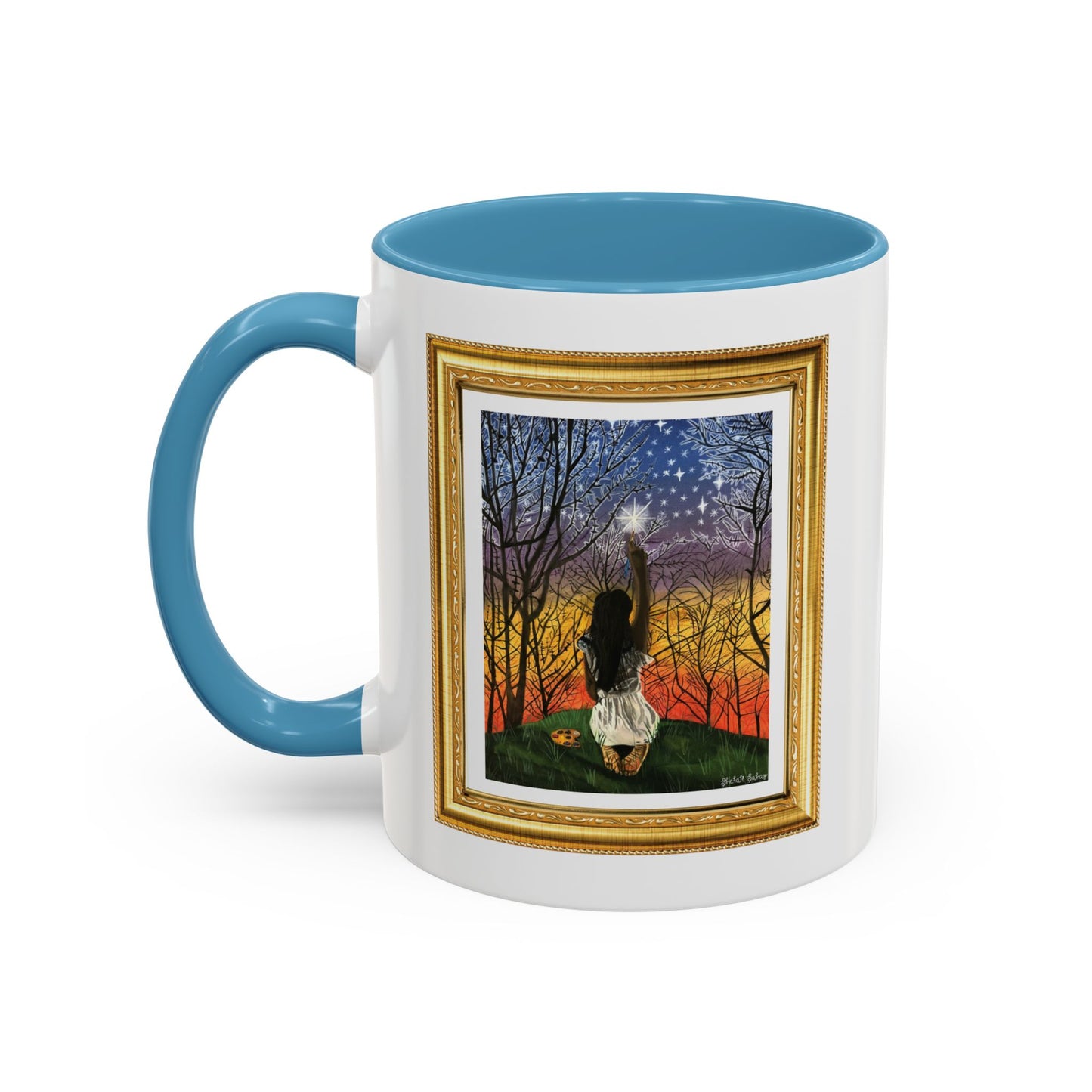 Painting The Stars | Accent Coffee Mug (11, 15oz)