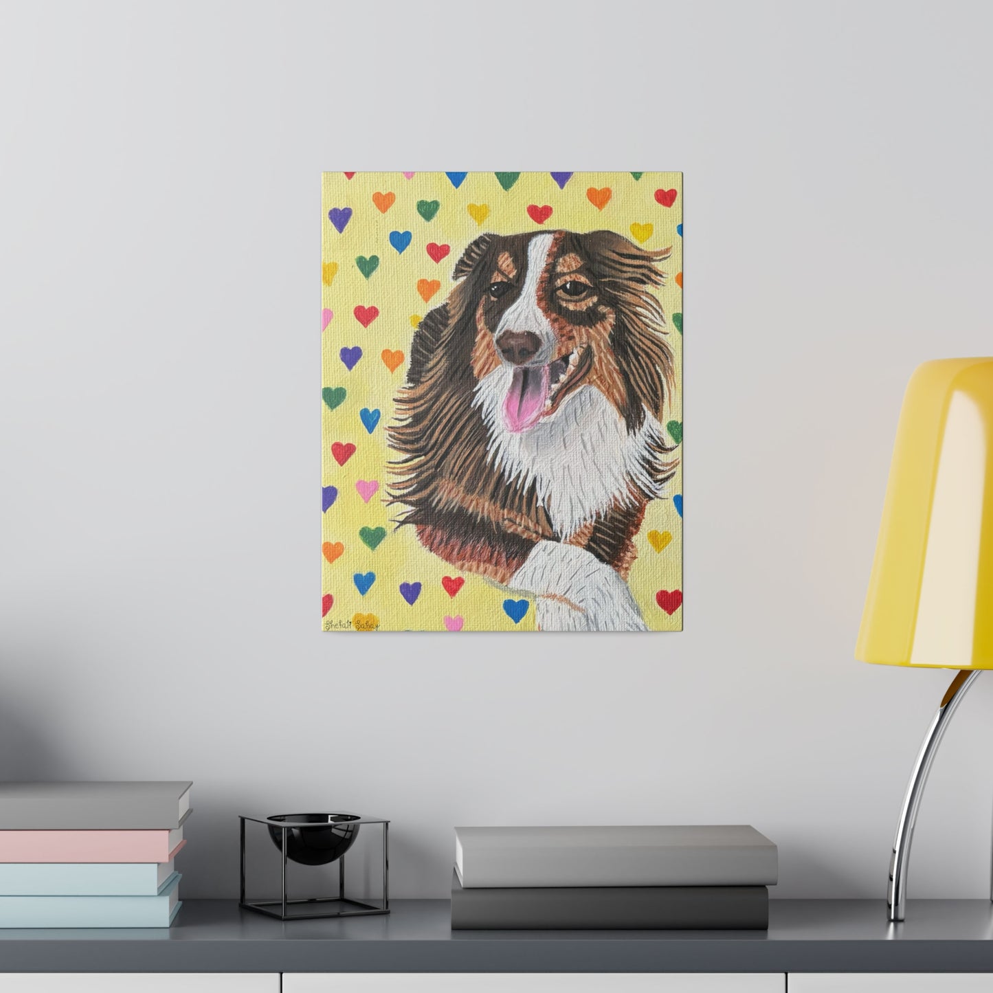 Leo The Handsome Dog | Matte Canvas, Stretched, 0.75"