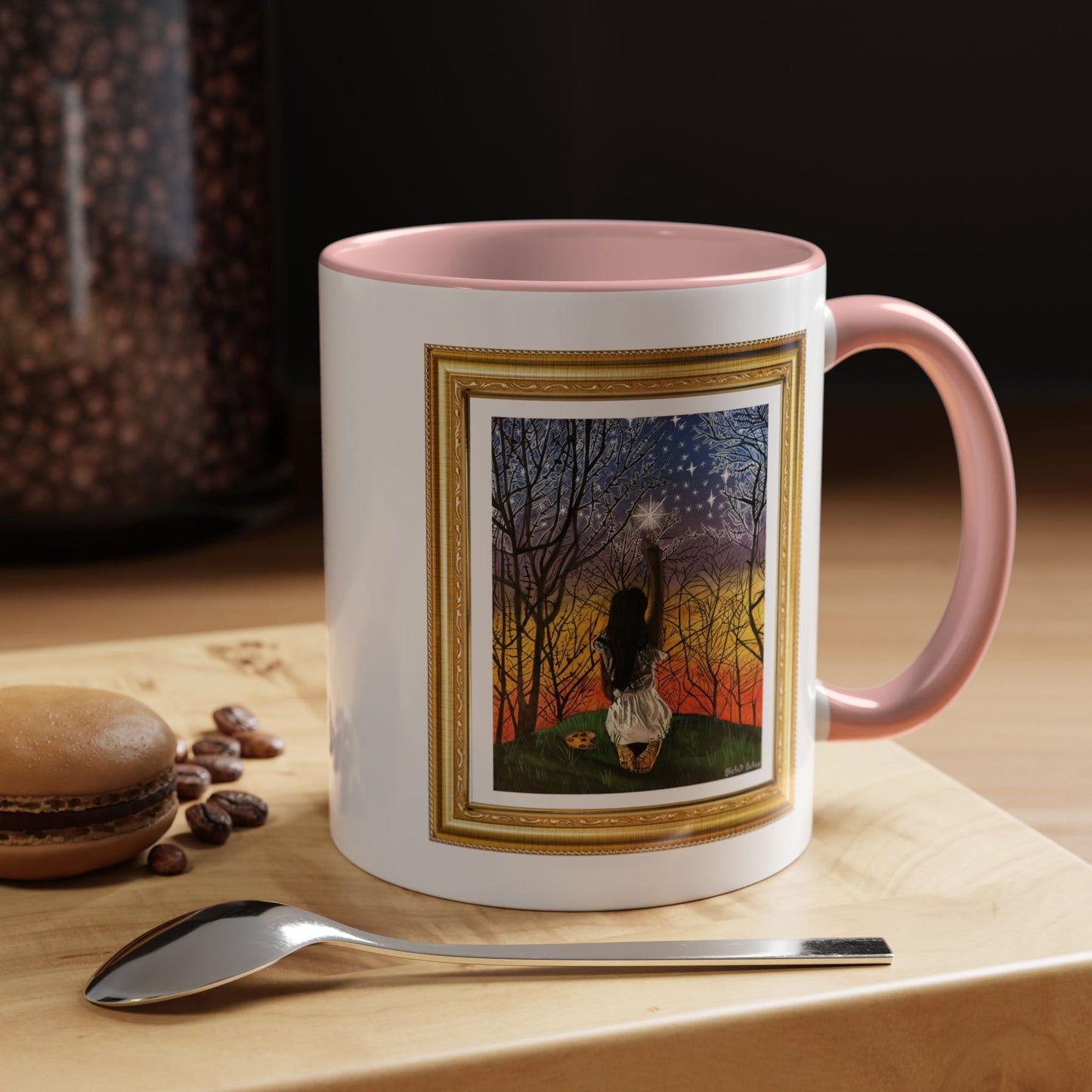 Painting The Stars | Accent Coffee Mug (11, 15oz)