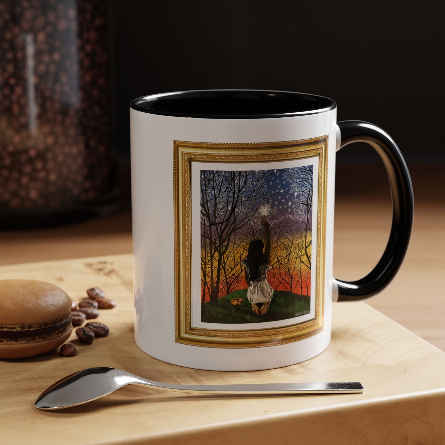 Painting The Stars | Accent Coffee Mug (11, 15oz)