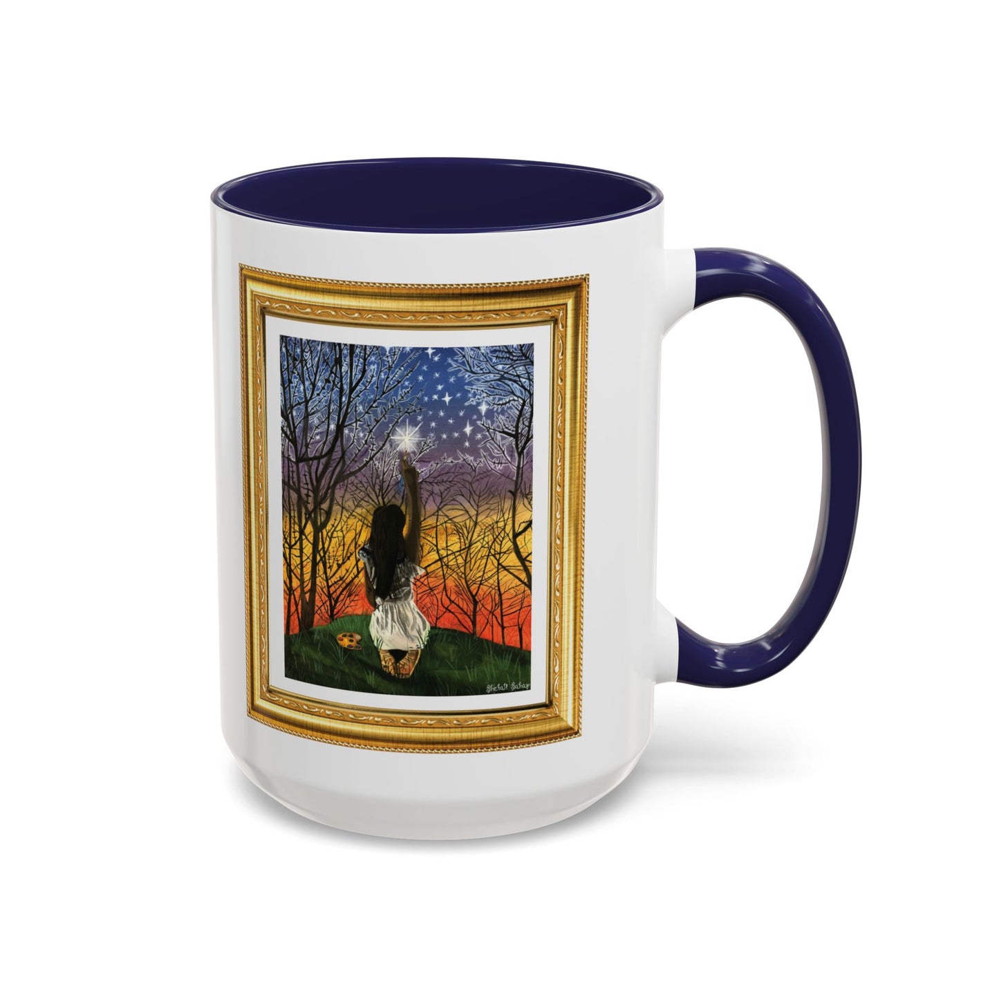 Painting The Stars | Accent Coffee Mug (11, 15oz)