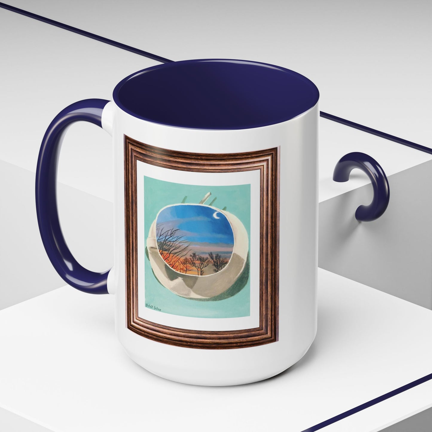 A Cup Of Sunrise | Accent Coffee Mug (11, 15oz)