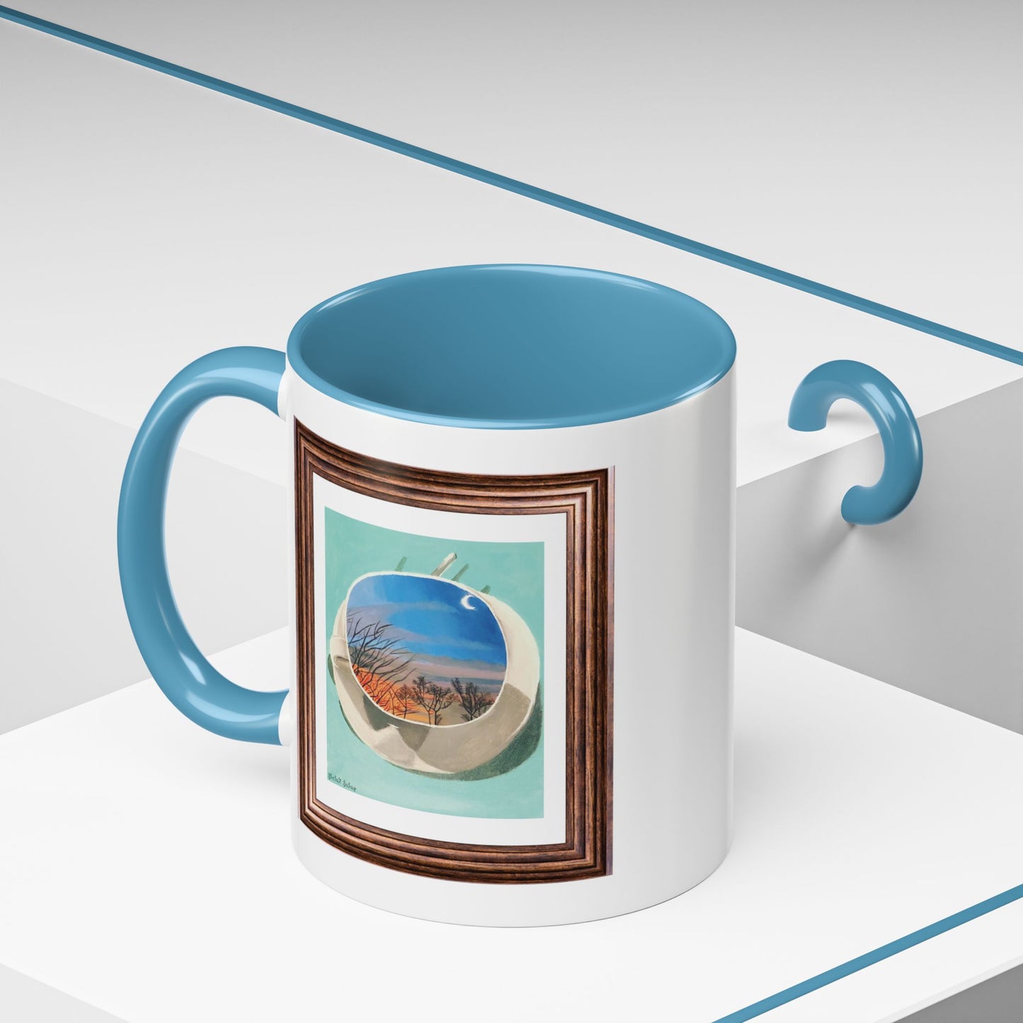 A Cup Of Sunrise | Accent Coffee Mug (11, 15oz)