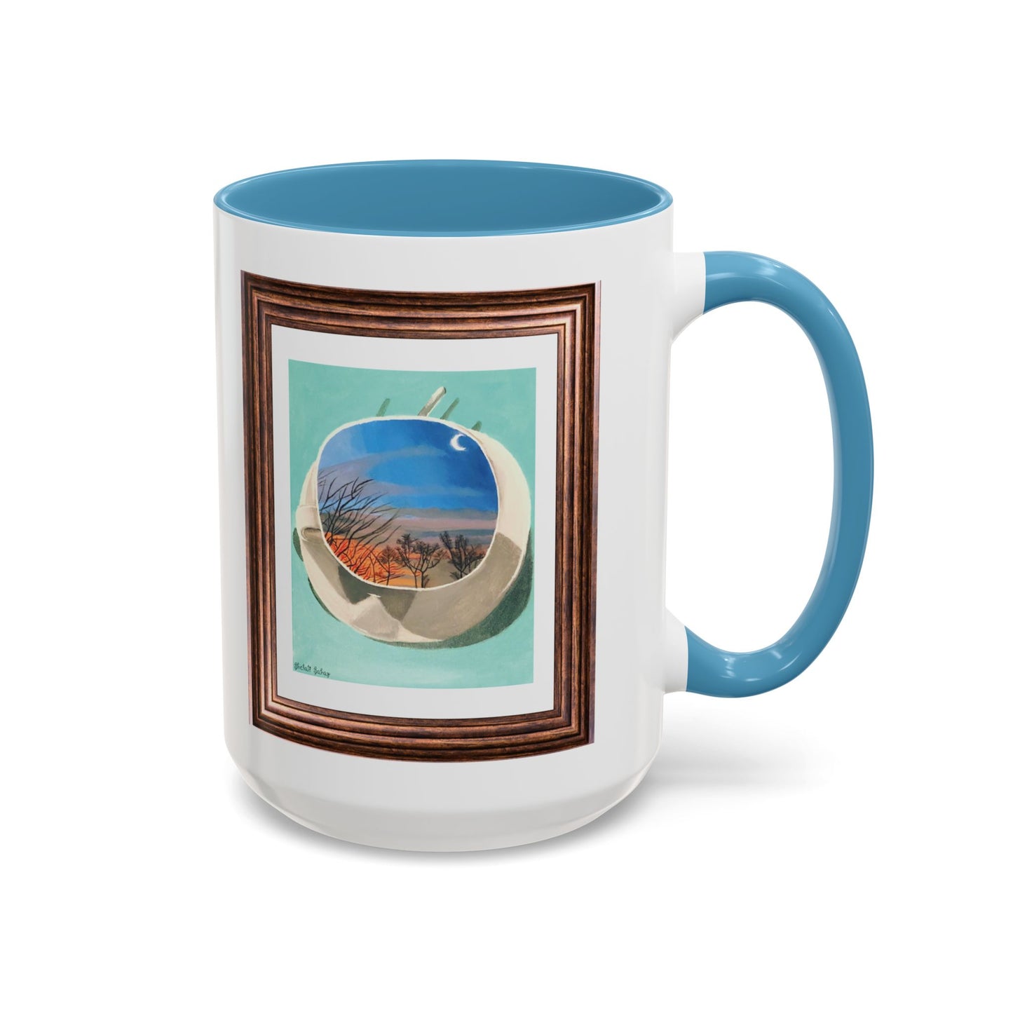 A Cup Of Sunrise | Accent Coffee Mug (11, 15oz)