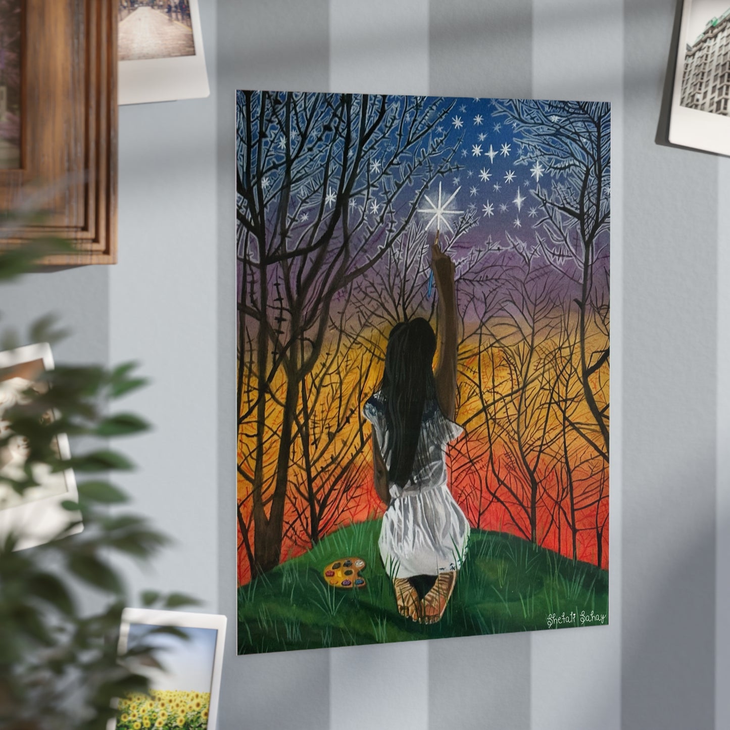 Painting The Stars | Unframed Prints