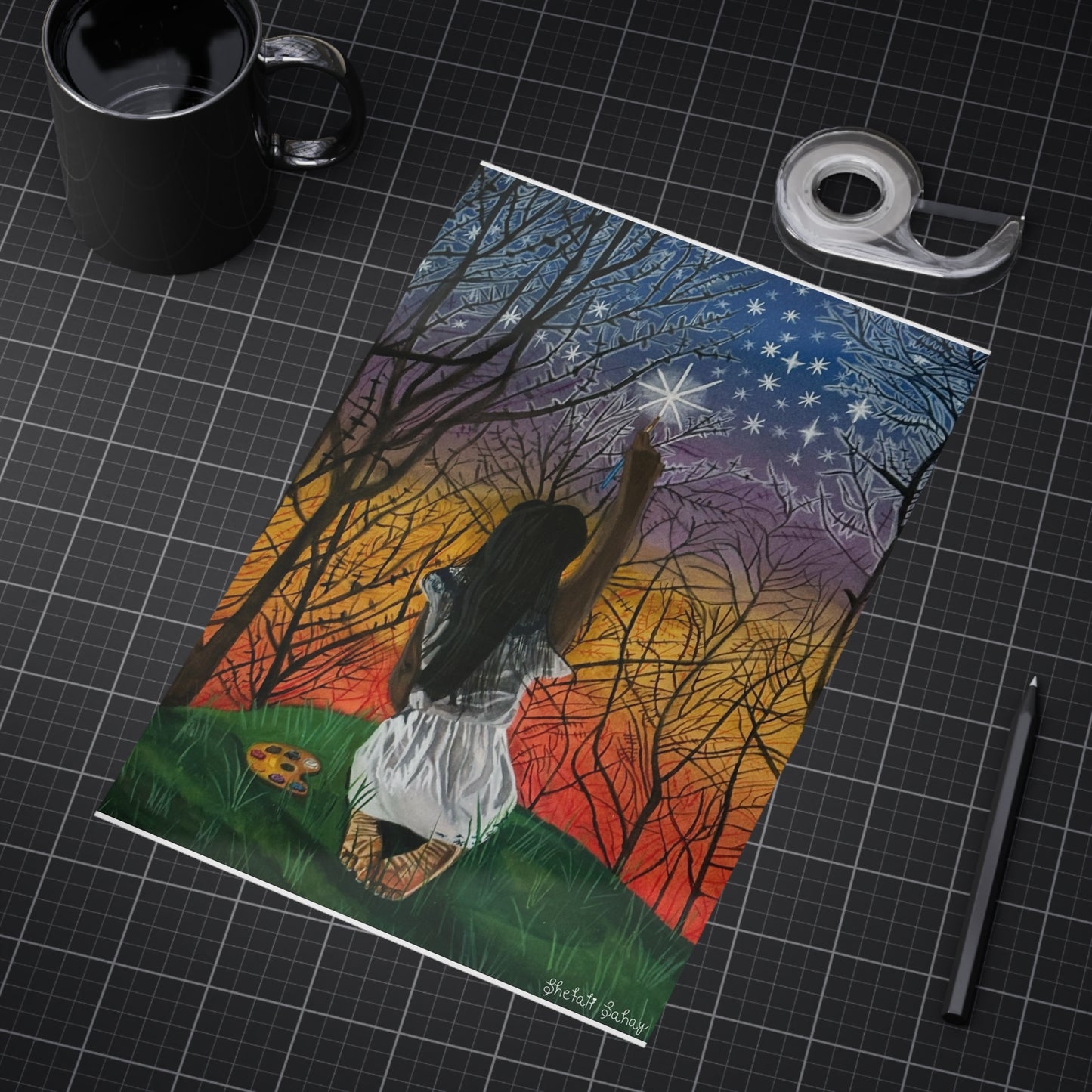 Painting The Stars | Unframed Prints