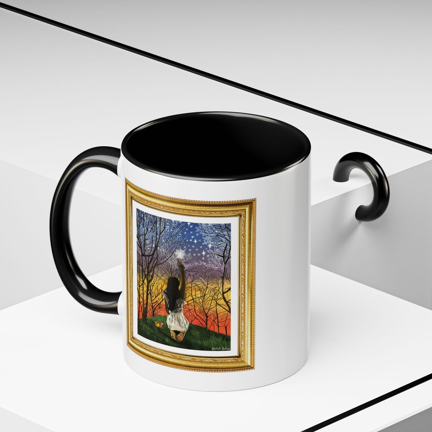 Painting The Stars | Accent Coffee Mug (11, 15oz)