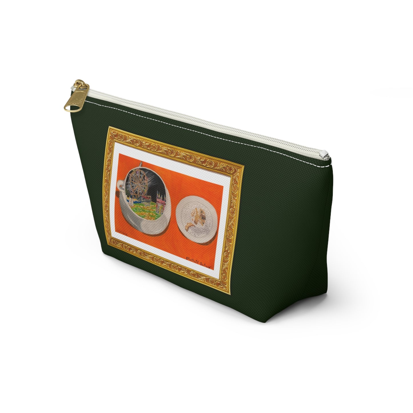 A Cup of Warren Expo with a Side of Fried Oreo | Accessory Pouch w T-bottom