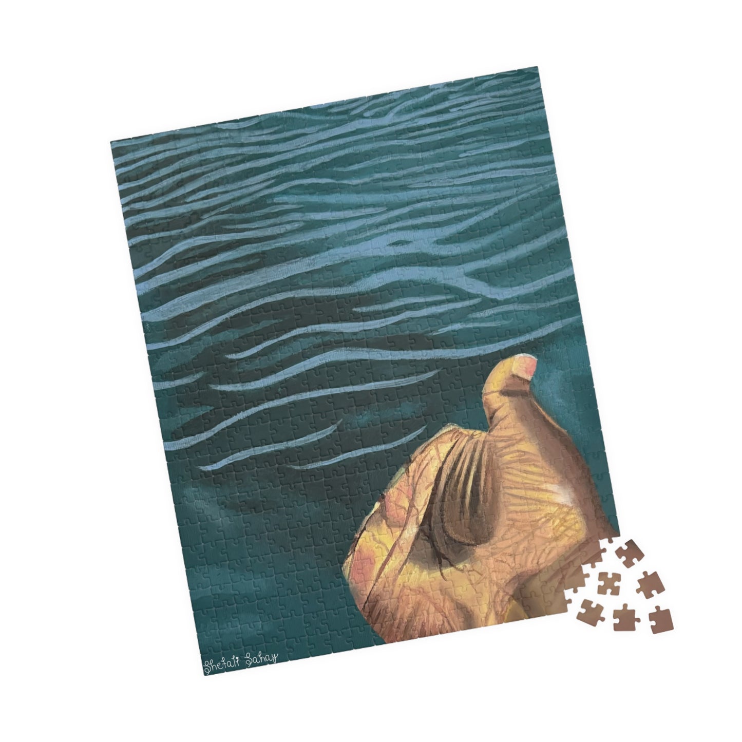 Hand In The Water | Puzzle (110, 252, 520, 1014-piece)