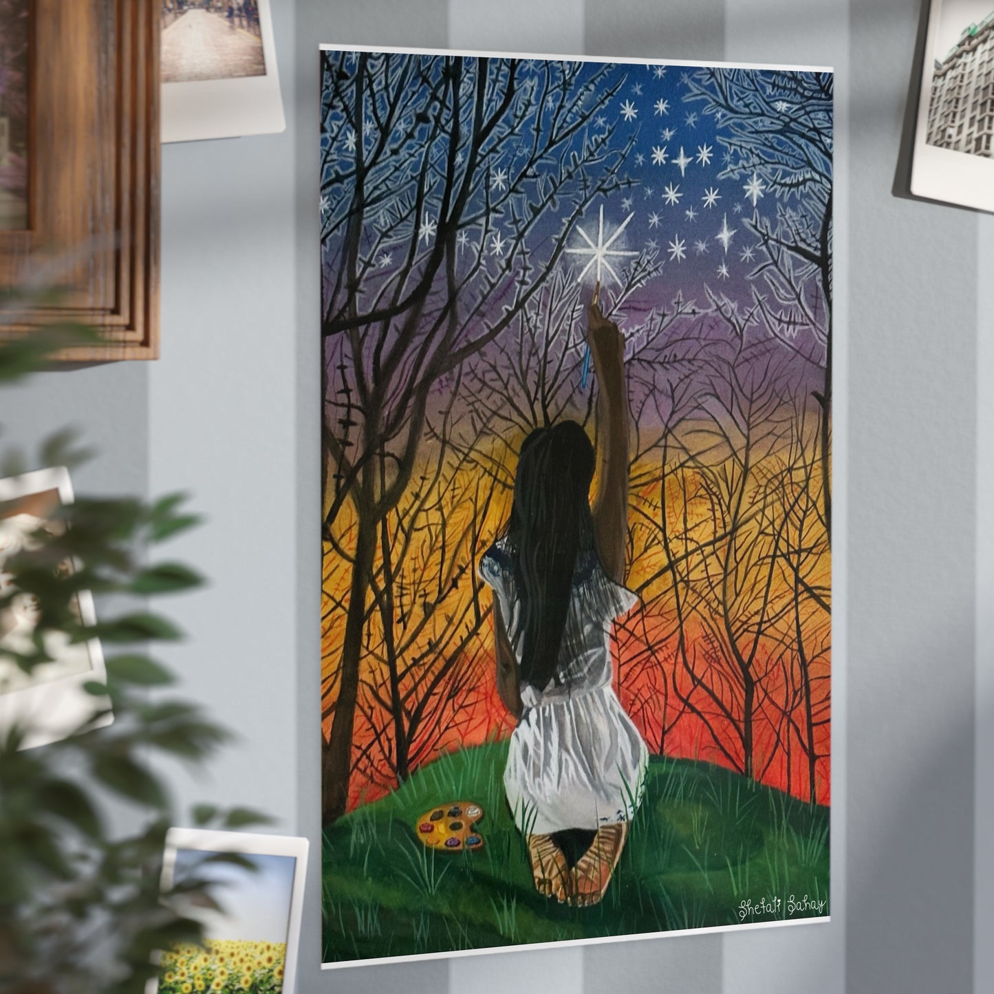 Painting The Stars | Unframed Prints