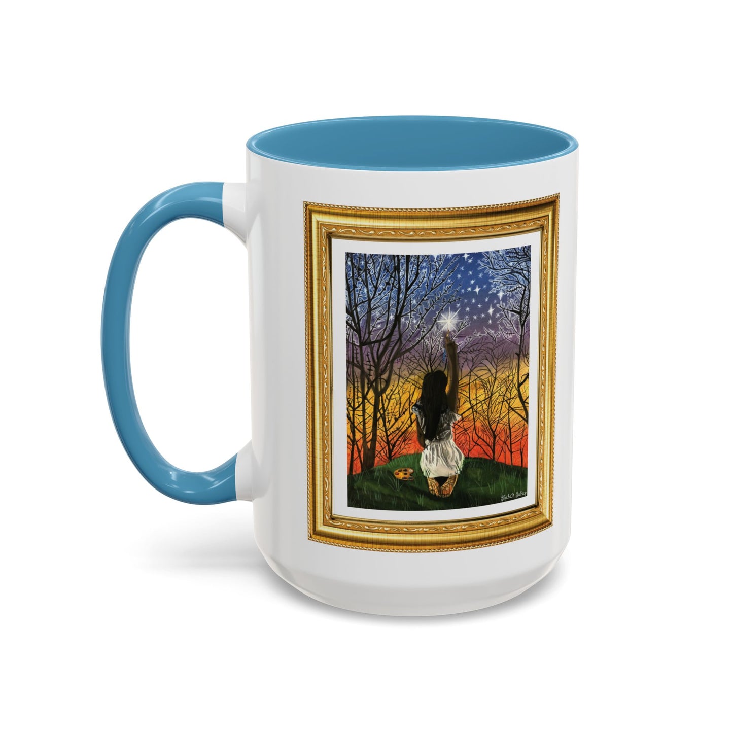 Painting The Stars | Accent Coffee Mug (11, 15oz)