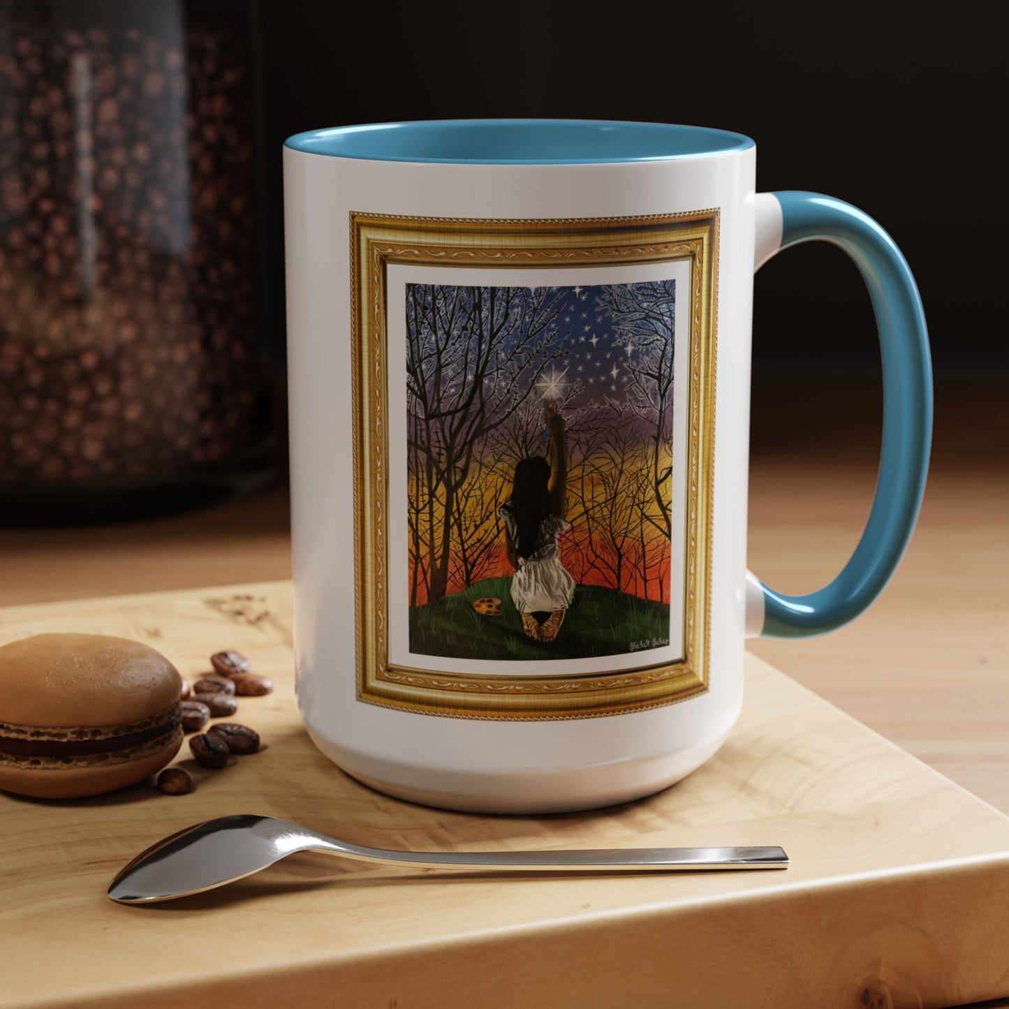 Painting The Stars | Accent Coffee Mug (11, 15oz)