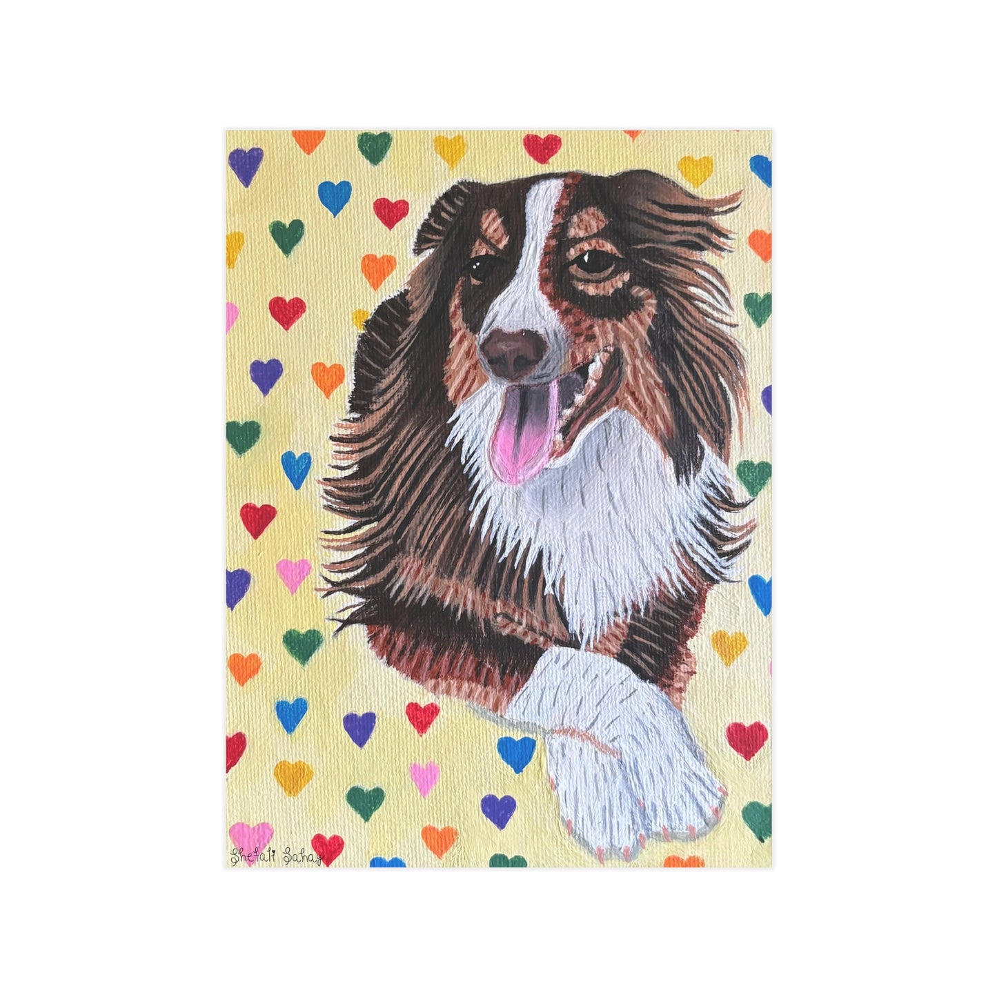 Leo The Handsome Dog | Unframed Prints