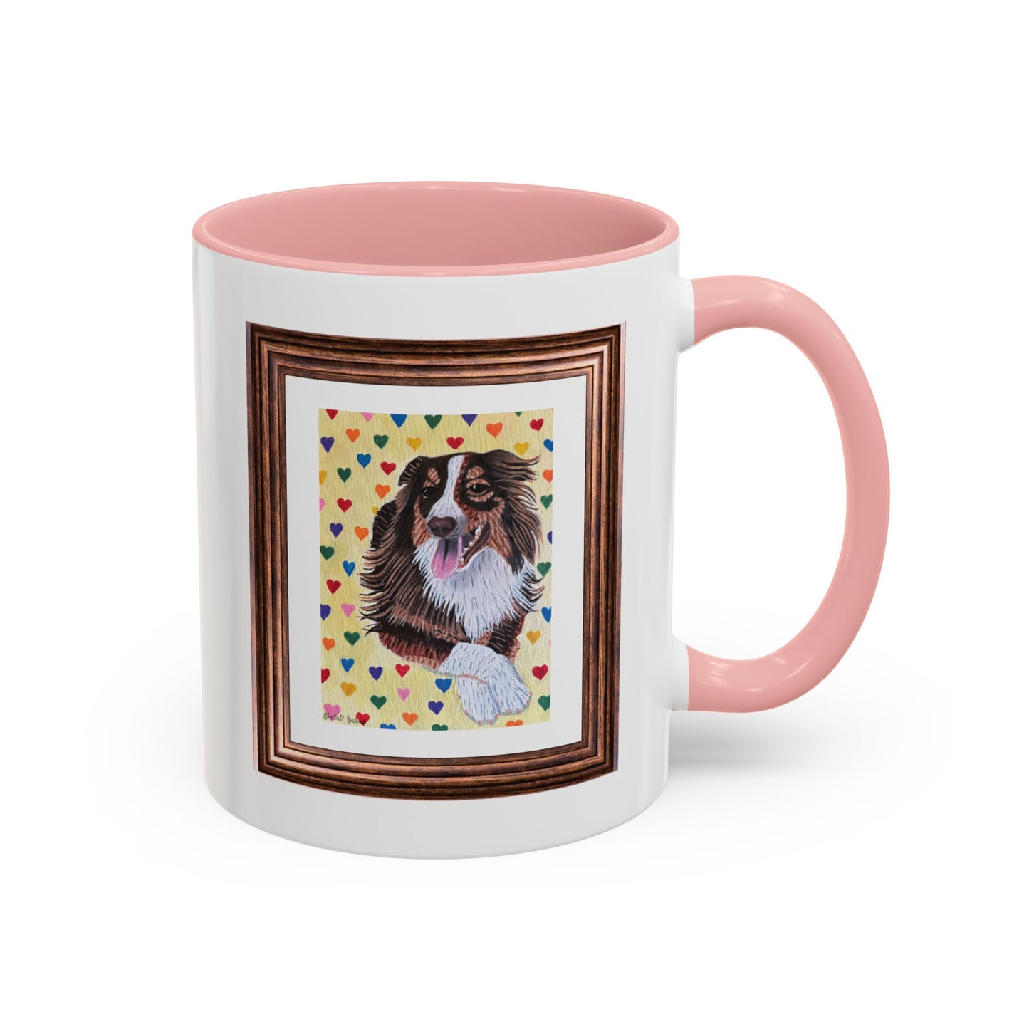 Leo The Handsome Dog | Accent Coffee Mug (11, 15oz)