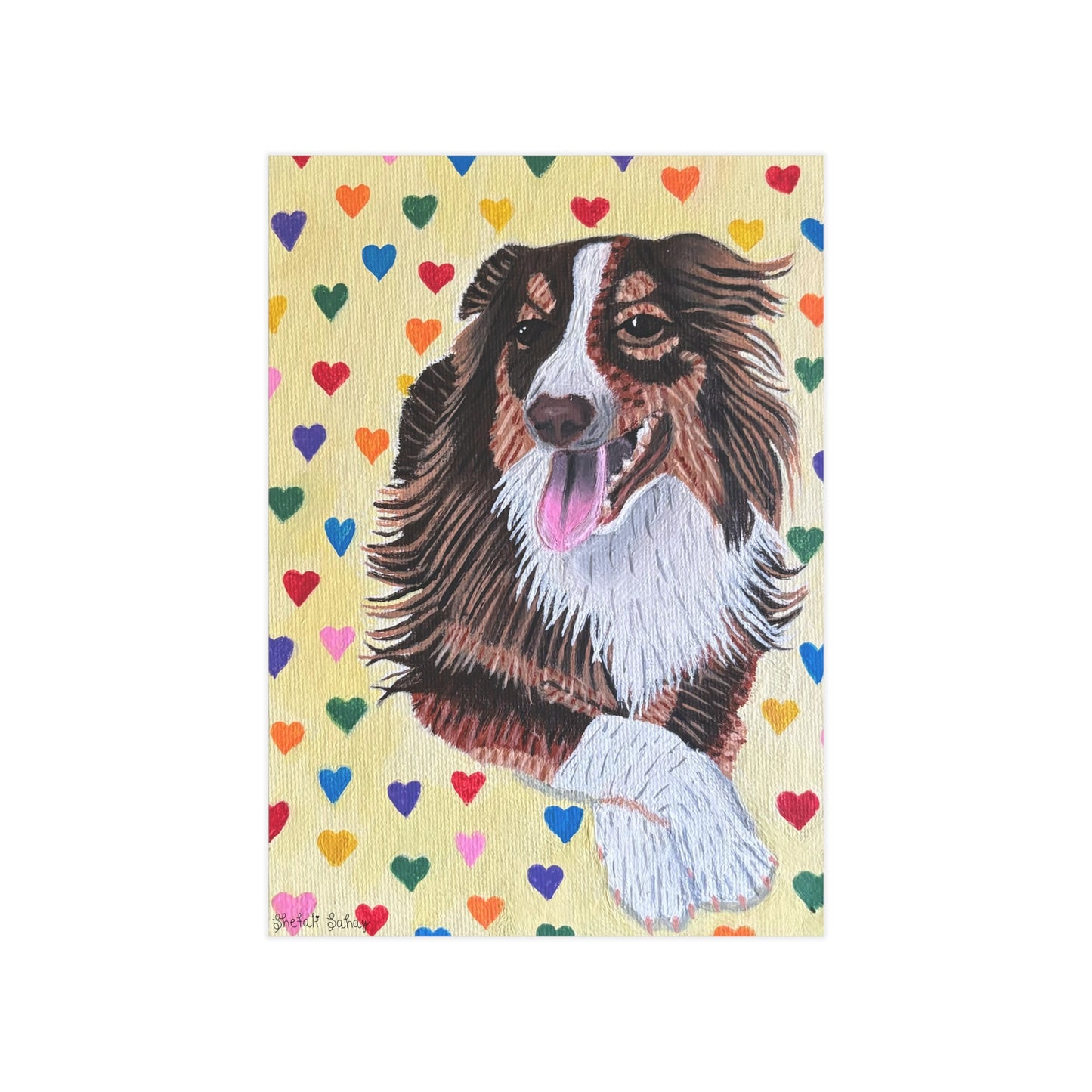 Leo The Handsome Dog | Unframed Prints