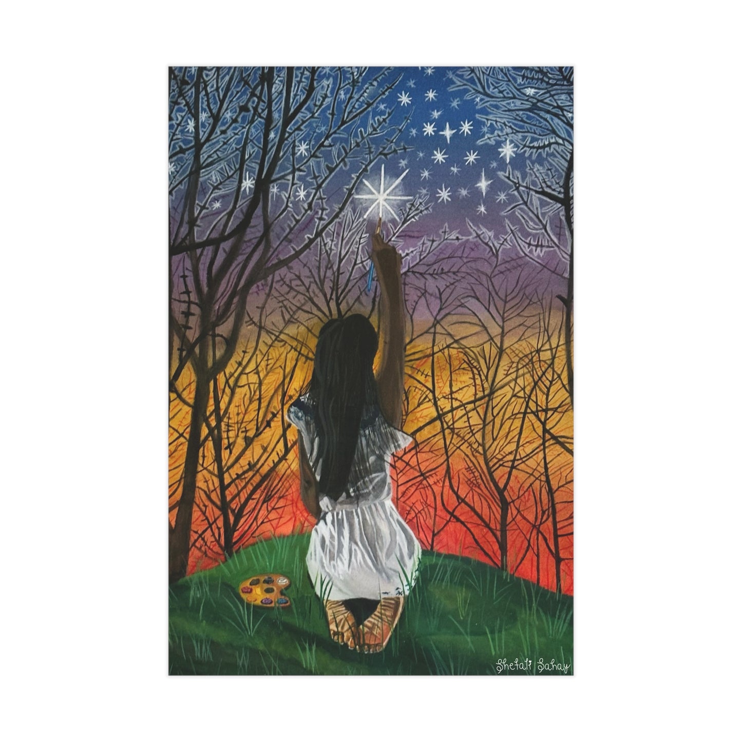 Painting The Stars | Unframed Prints