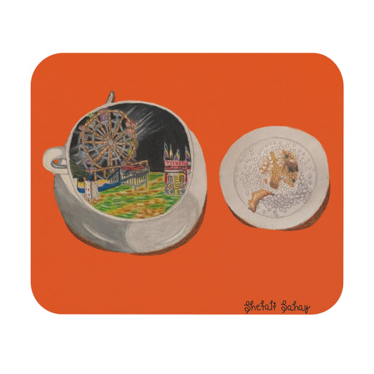 A Cup of Warren Expo with a Side of Fried Oreo | Mouse Pad