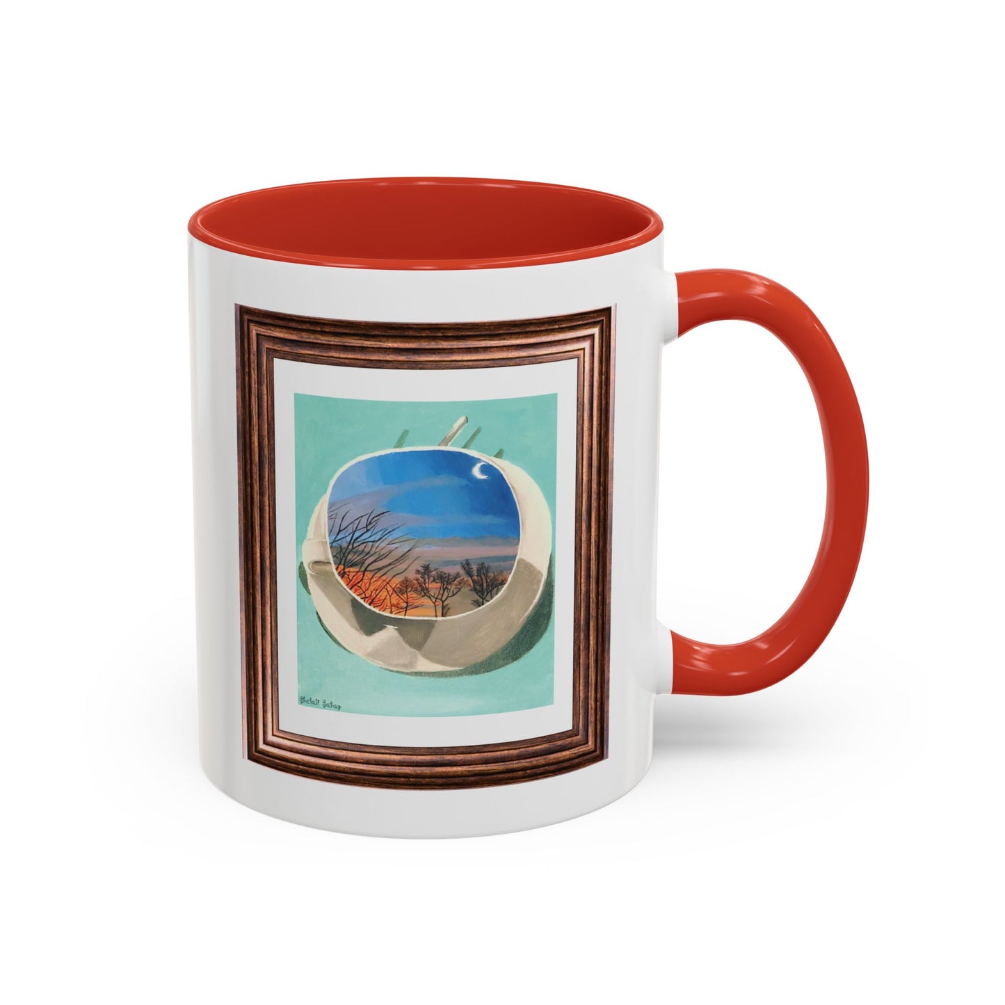 A Cup Of Sunrise | Accent Coffee Mug (11, 15oz)