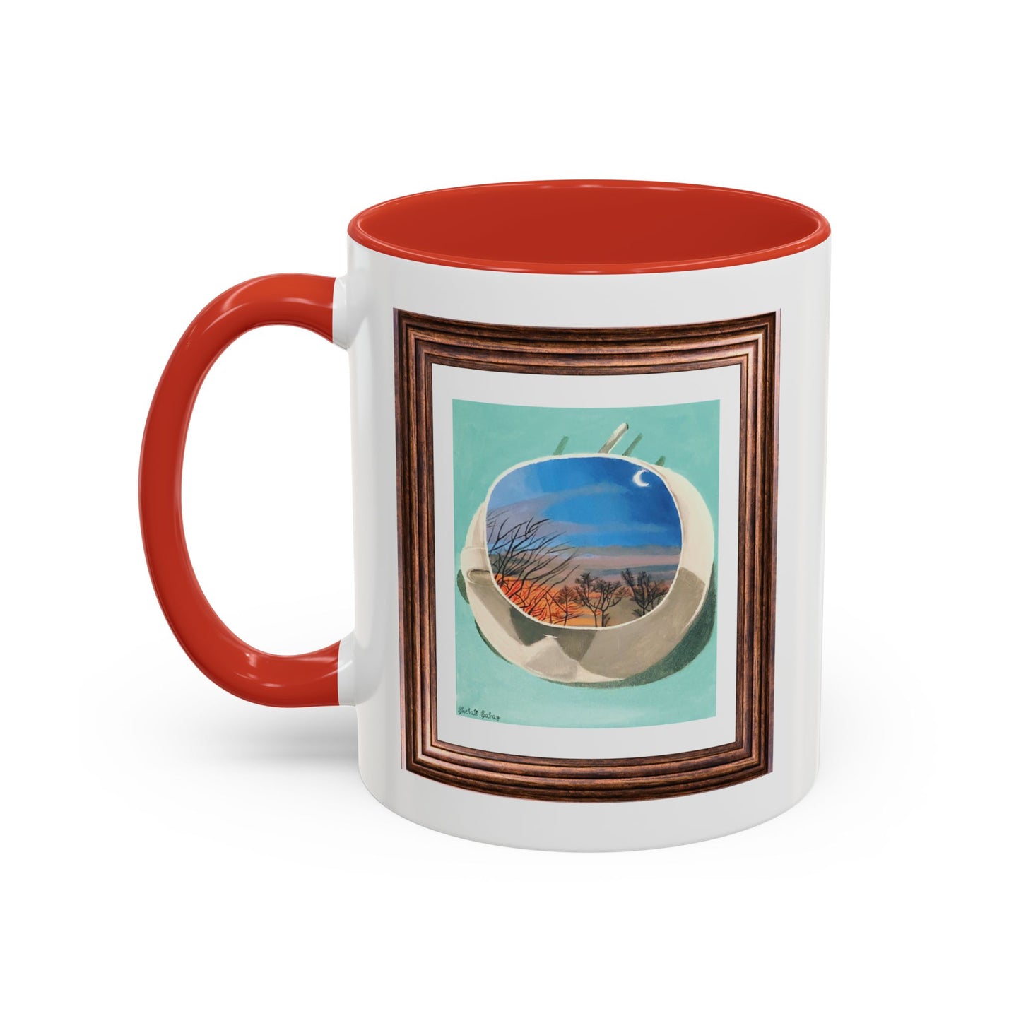 A Cup Of Sunrise | Accent Coffee Mug (11, 15oz)