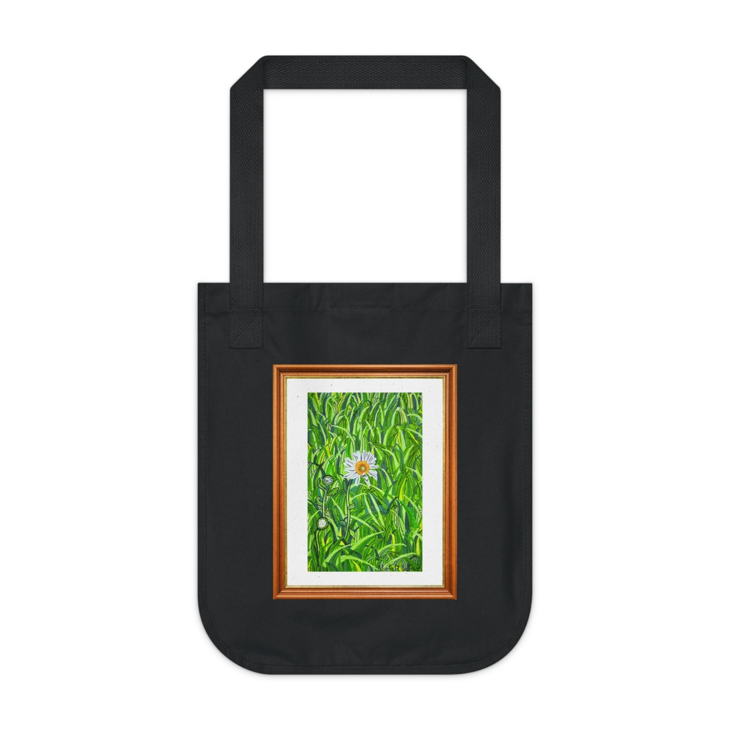 A Daisy In Bloom | Organic Canvas Tote Bag