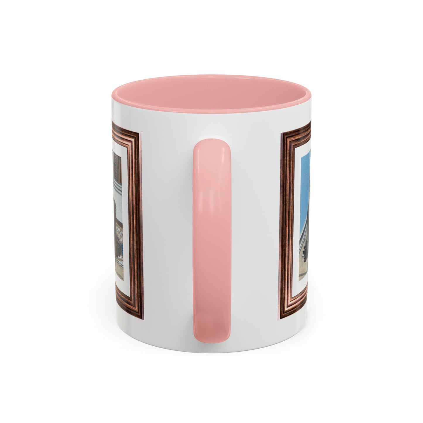 Rocky Chilling On A Corner | Accent Coffee Mug (11, 15oz)