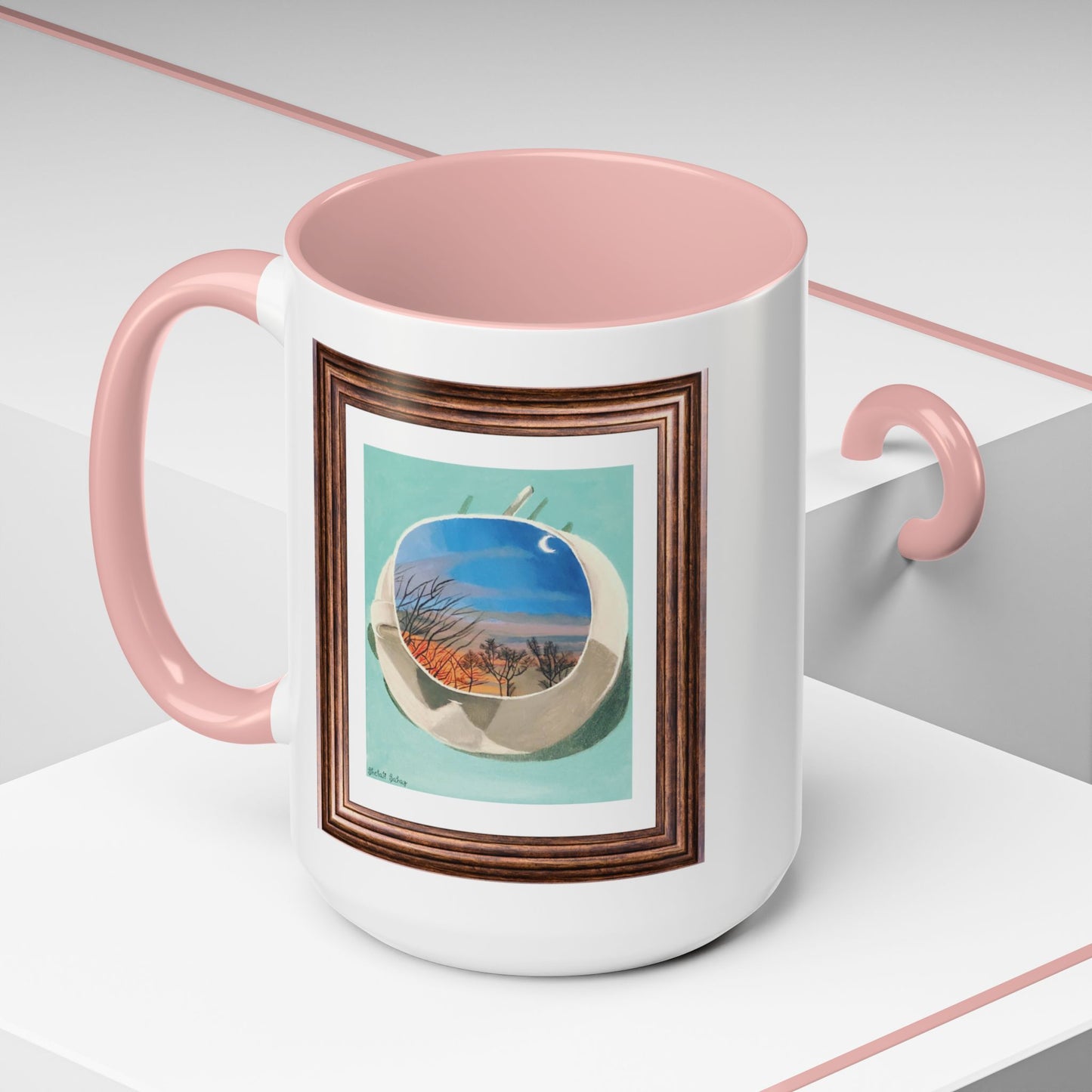 A Cup Of Sunrise | Accent Coffee Mug (11, 15oz)