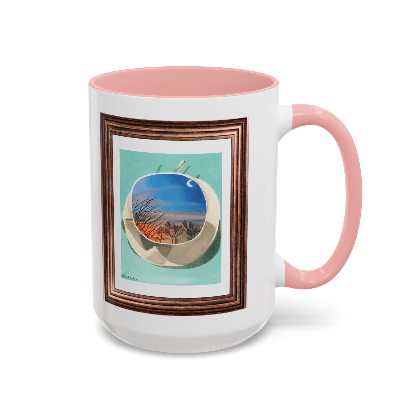 A Cup Of Sunrise | Accent Coffee Mug (11, 15oz)